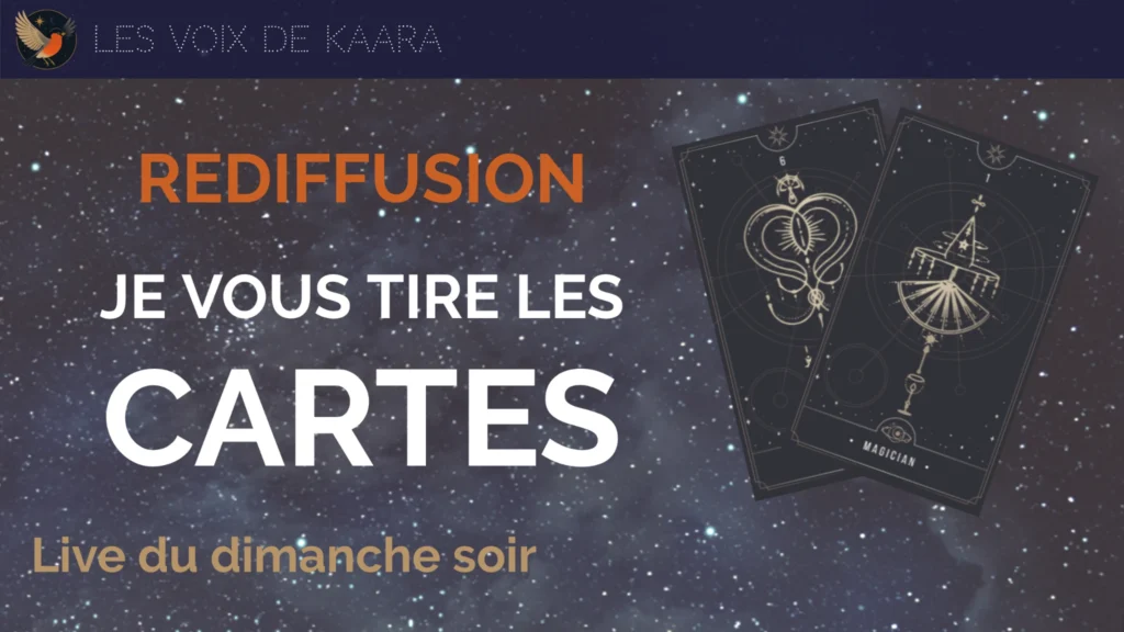 Rediffusion d’un live de guidance spirituelle du dimanche